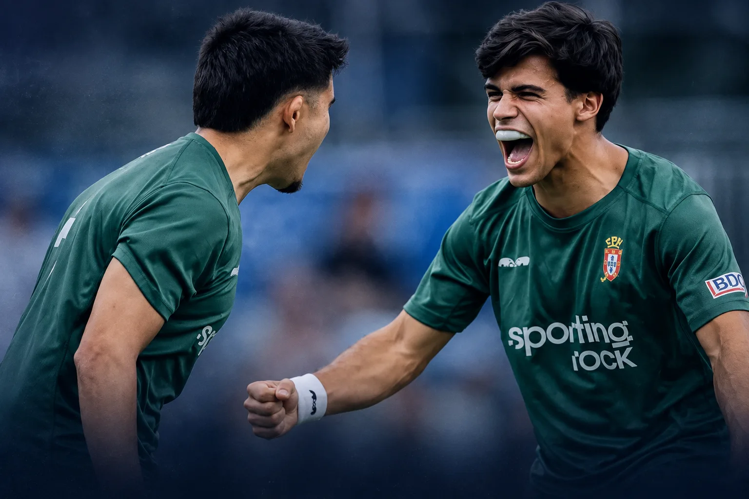 Jogada do Campeonato Nacional de hóquei em patins